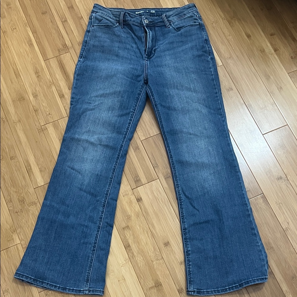 Old Navy Blue Flare Women's Jeans